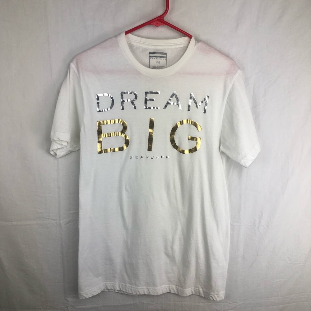 White & Gold Sean John T-Shirt